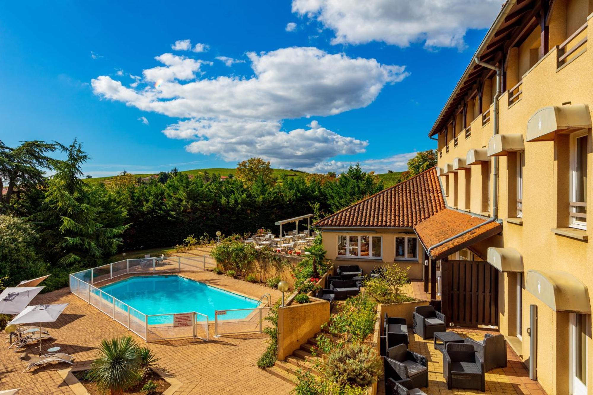 Logis Hotel Noemys Morgon 维列莫尔贡 外观 照片
